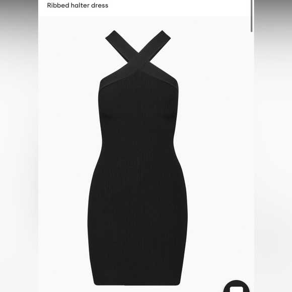 Aritzia Babaton Sculpt Knit Criss Cross Dress - Picture 4 of 4